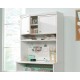 Craft Storage Hutch White